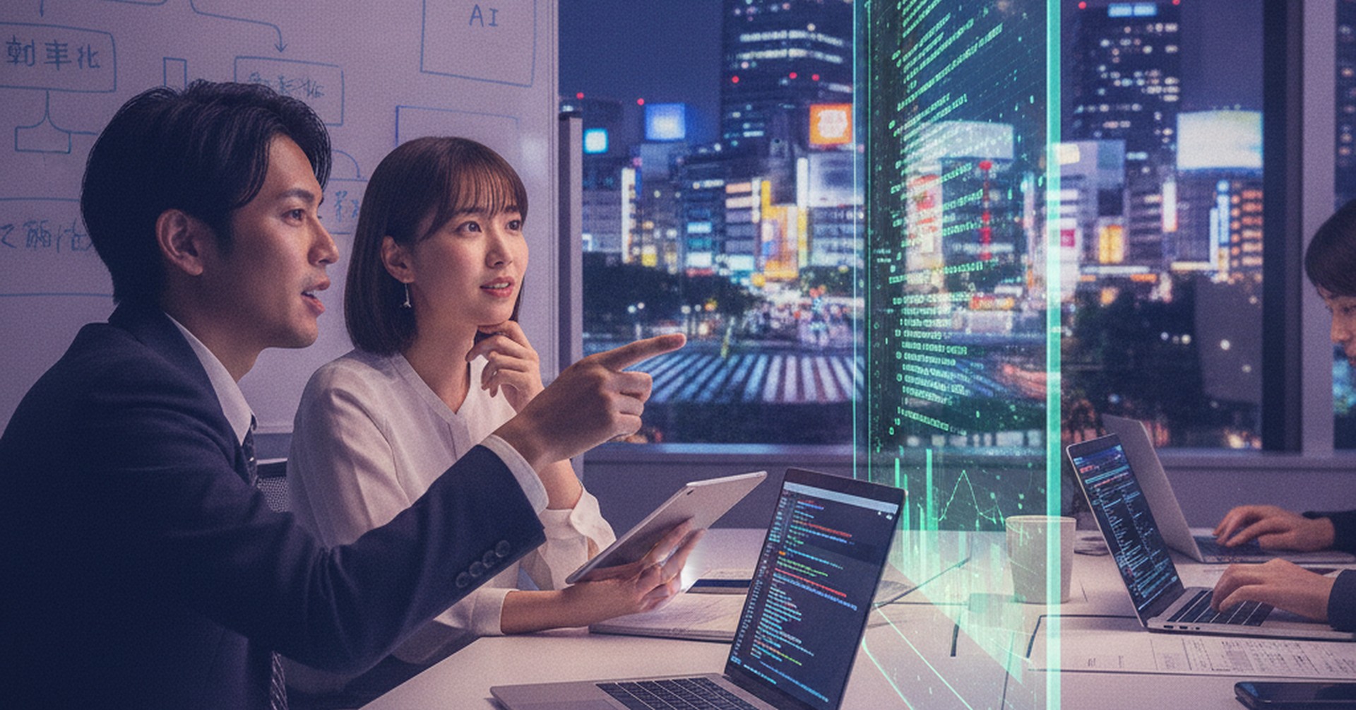 展示会での会話をAIがデータ化、入力時間大幅短縮へ