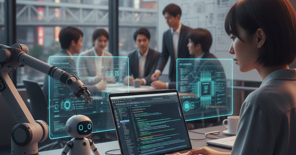 経営者向けAIアプリとロボ連携、活用支援企業が増加